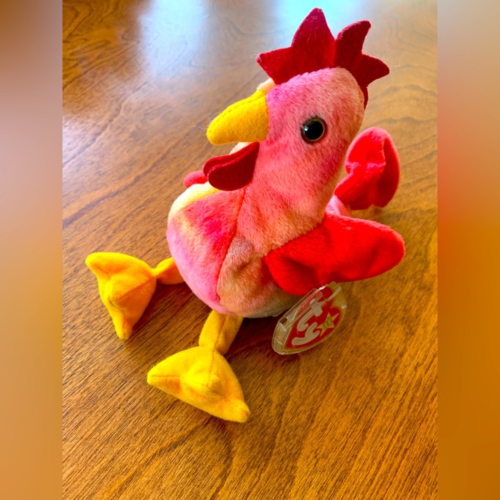 Original VINTAGE 1996 Strut Ty Beanie Baby